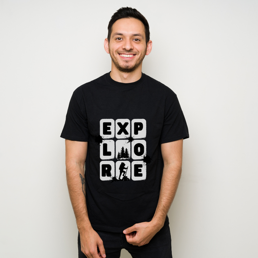 Explore the World in Style – Travel Lover Men's Graphic T-Shirt