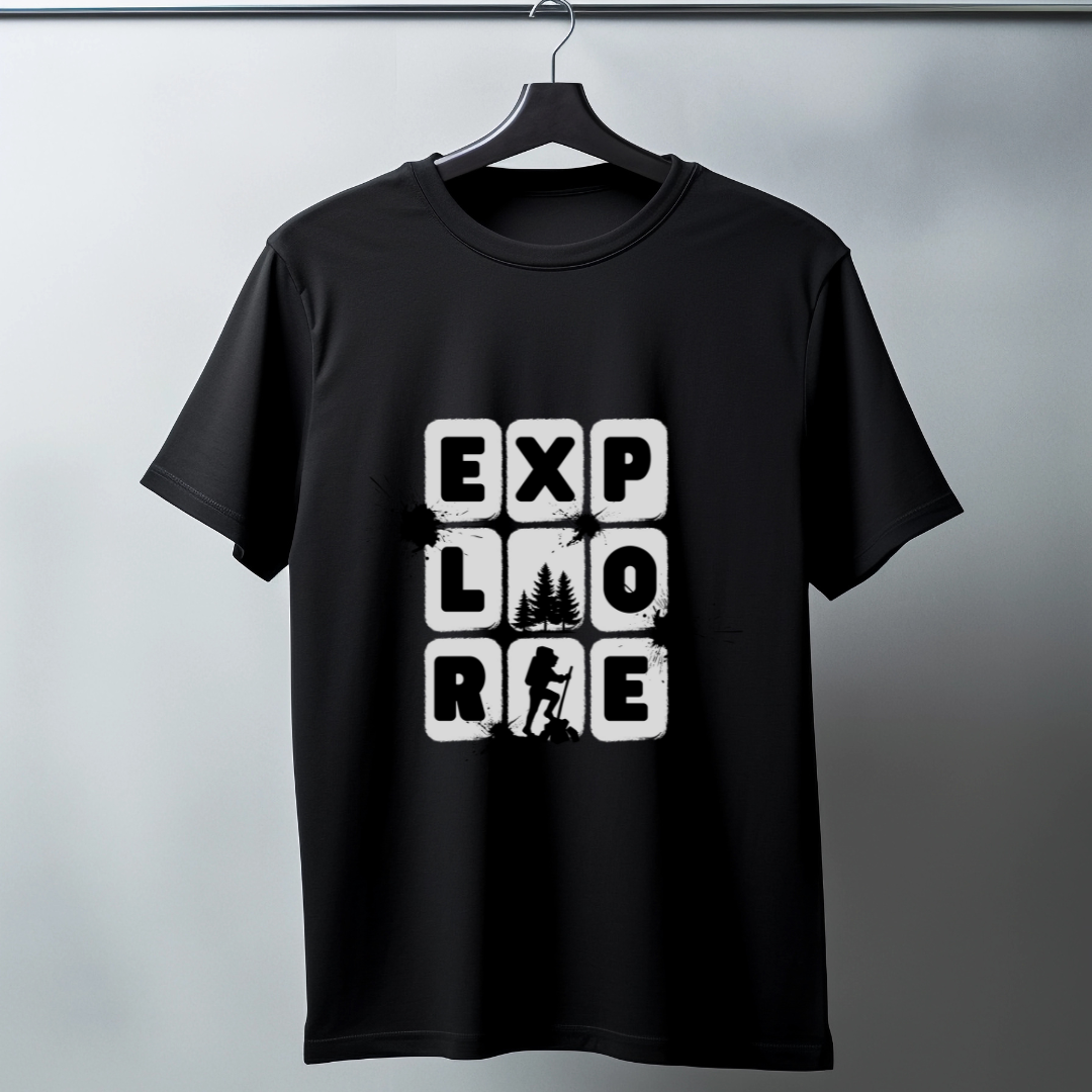 Explore the World in Style – Travel Lover Men's Graphic T-Shirt