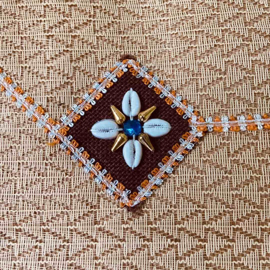 Wall Hanging Pocket Organizer - Letter Holder - Storage Organizer - Multicolor (2 Pockets)