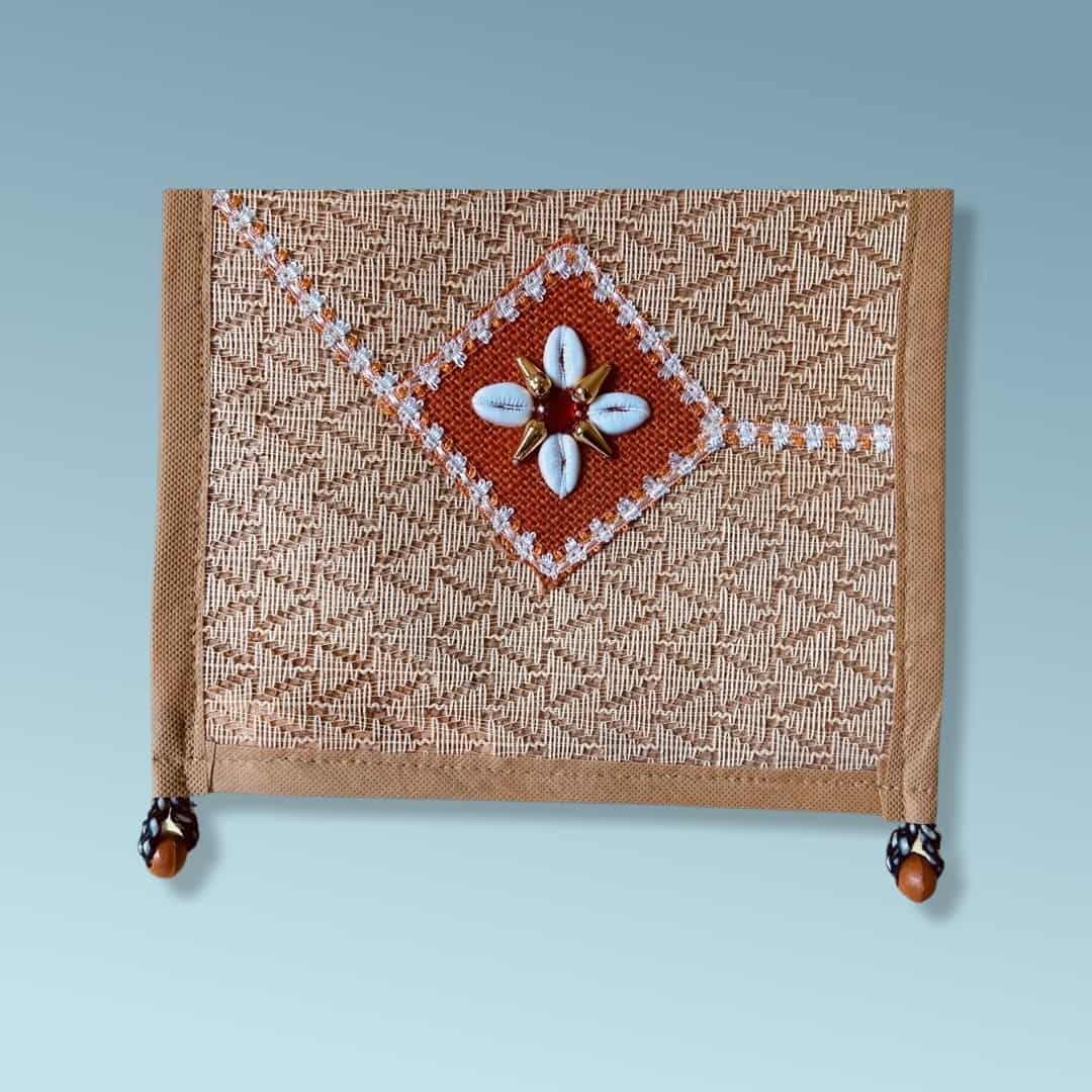 Wall Hanging Pocket Organizer - Letter Holder - Storage Organizer - Multicolor (2 Pockets)