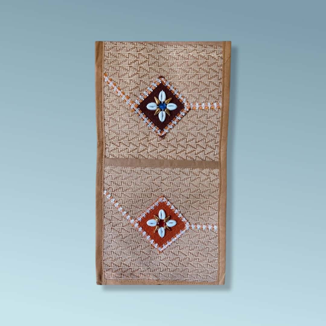 Wall Hanging Pocket Organizer - Letter Holder - Storage Organizer - Multicolor (2 Pockets)