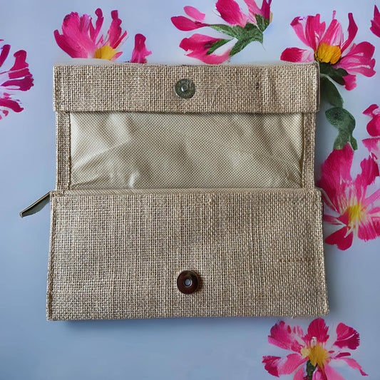 Johar Craft Jute Hand Clutch