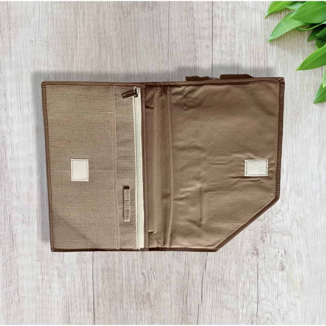 Jute File Folder - Documents File Folder - Conference File Folder - Zipper File Folder