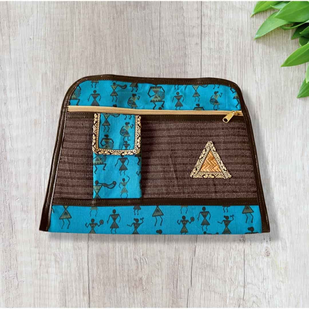 Handprinted Handbag - Women Handbag - Shopping Handbag - Shoulder Bag