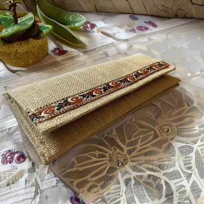 Johar Craft Jute Hand Clutch