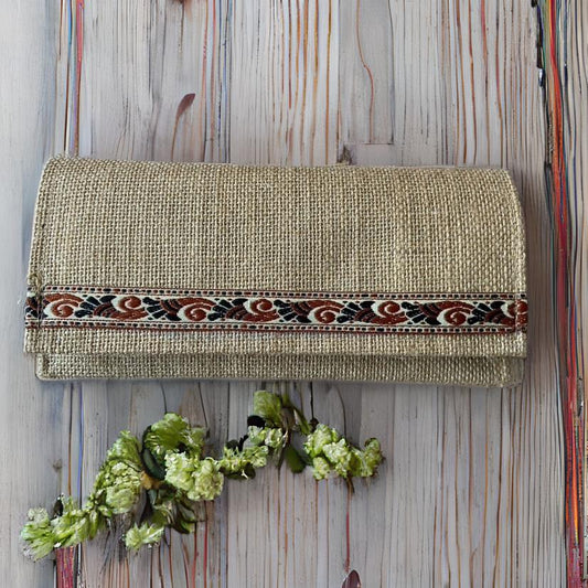 Johar Craft Jute Hand Clutch