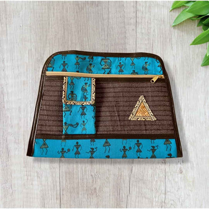Handprinted Handbag - Women Handbag - Shopping Handbag - Shoulder Bag