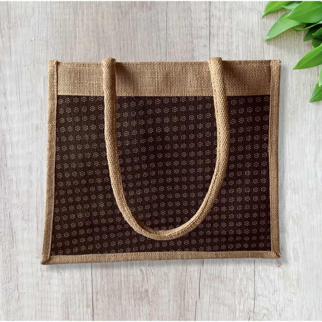 Jute Handbag - Women Shopping Handbag - Jute Travel Handbag - Large Shoulder Bag
