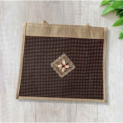 Jute Handbag - Women Shopping Handbag - Jute Travel Handbag - Large Shoulder Bag